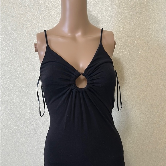 Forever 21- Elegant Black Midi Dress - Picture 2 of 7